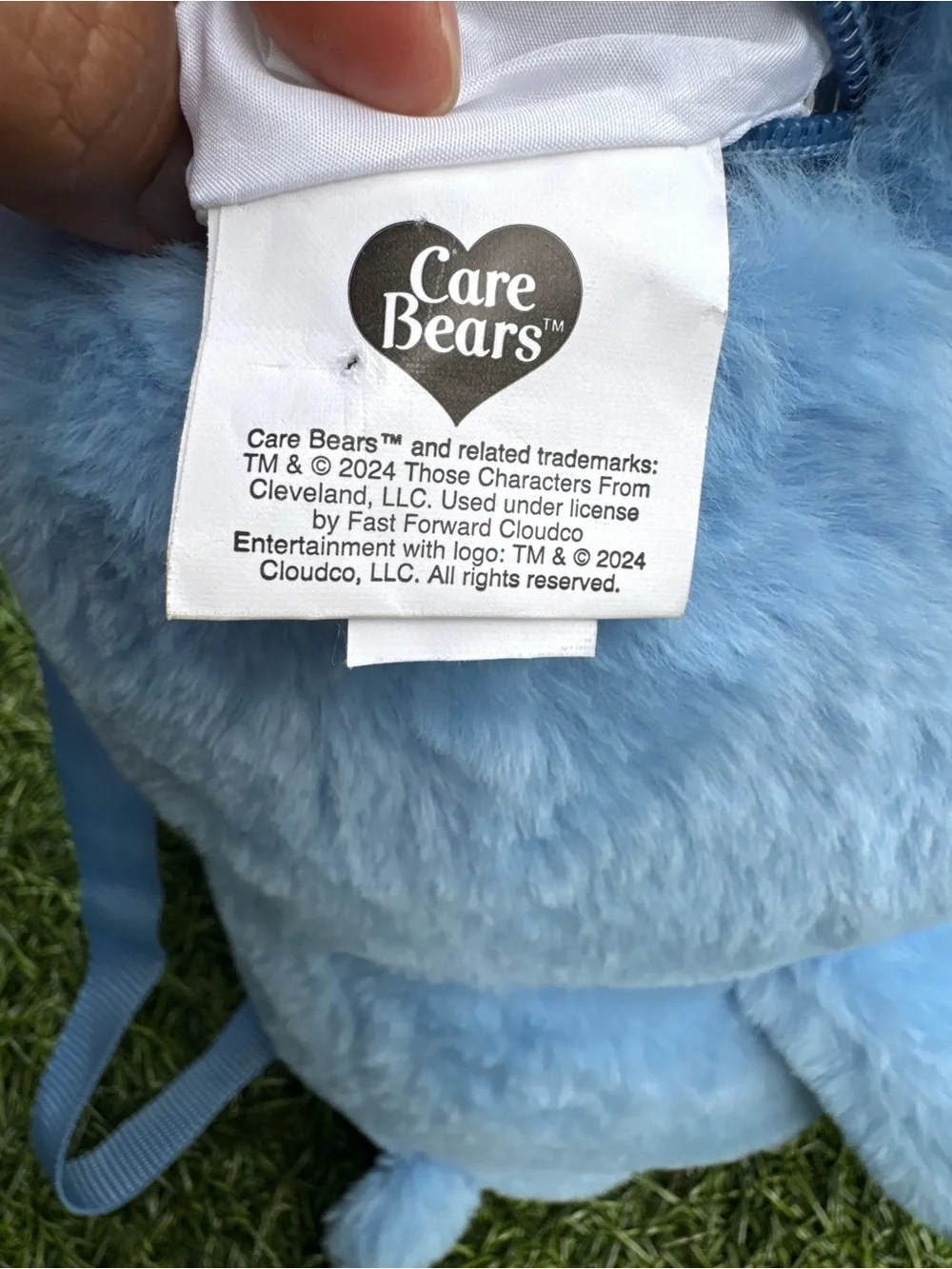 🩵Care Bears Grumpy Bear Plush Backpack 18
